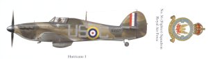 B5, Hurricane I, 56 Sqn/BBMF.
